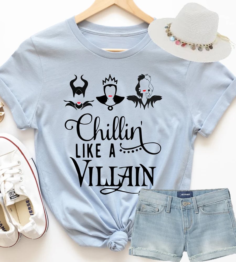 Chillin Like A Villain Shirt