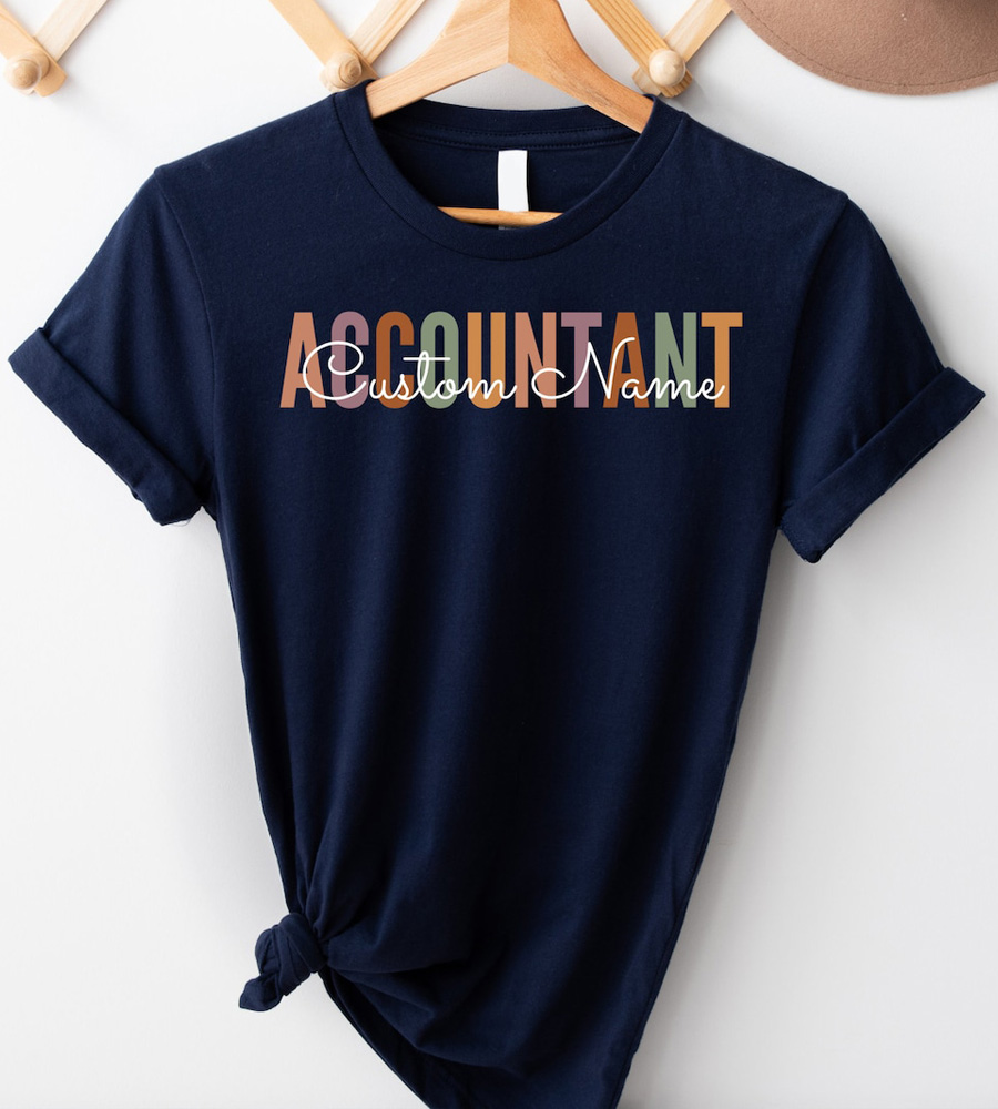 Customized Name Accountant Shirt
