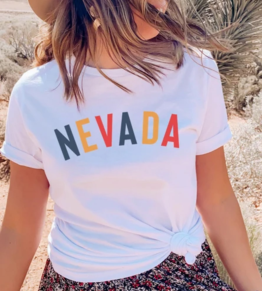 Nevada Round Neck T Shirt