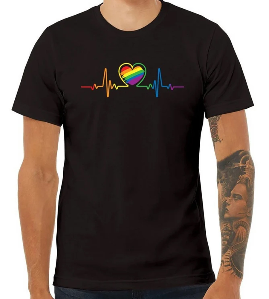 Pride Heartbeat Gay Shirt
