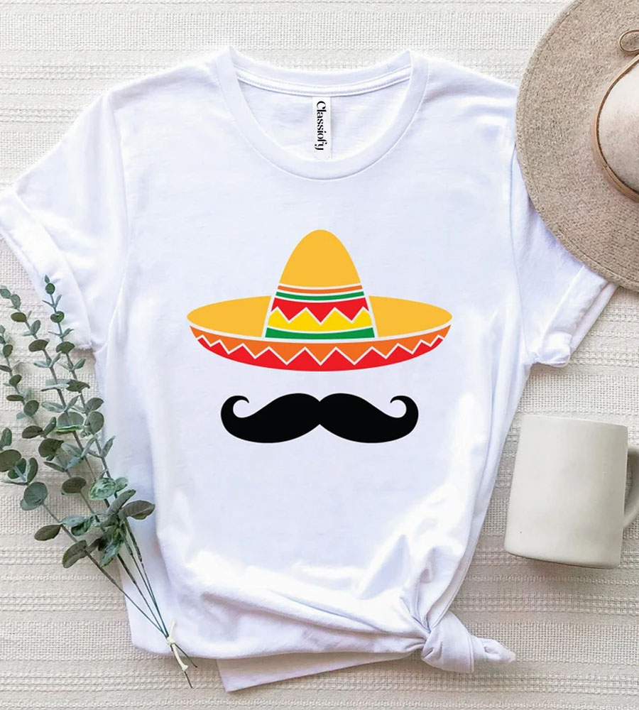 Sombrero And Mustache Shirt