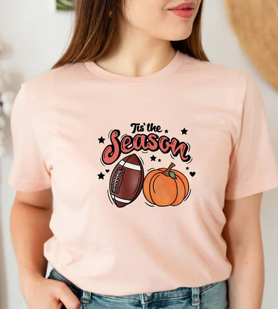 Tis The Season Football Autumn T Shirts